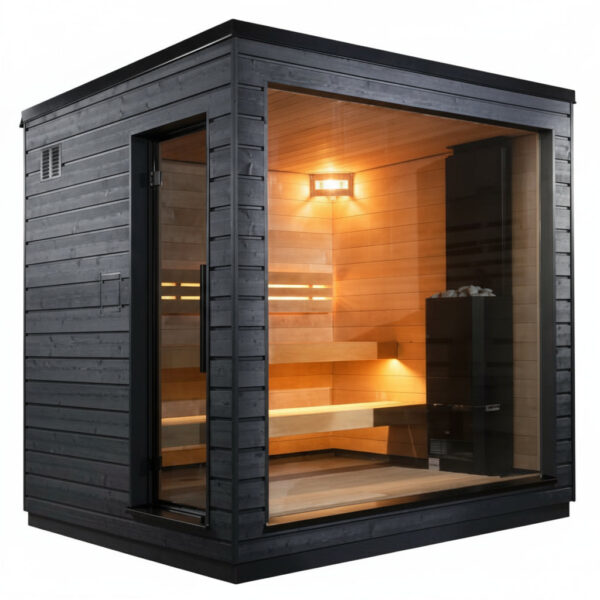 SaunaLife G6 5-Person Traditional Outdoor Sauna