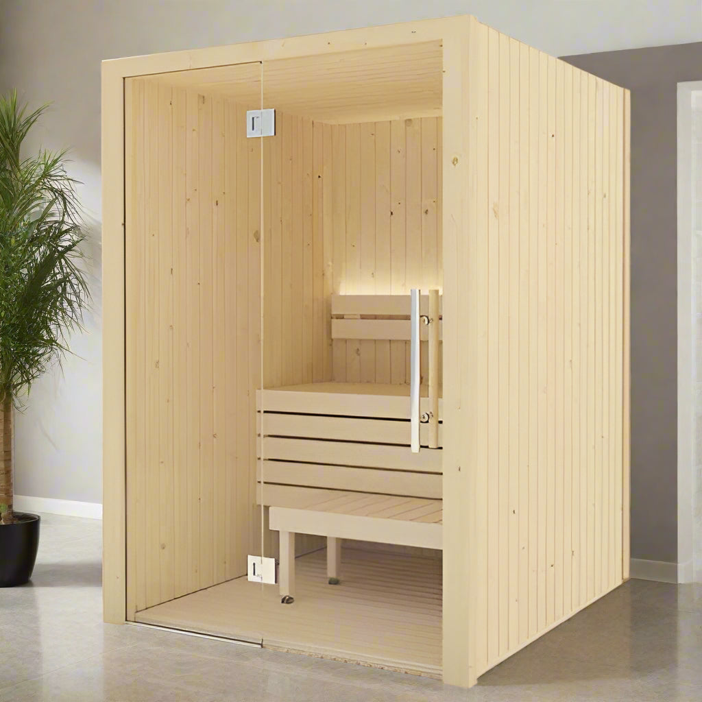 SaunaLife Model X2 2 Person Indoor Traditional Sauna SaunaLife Model X2 2 Person Indoor Traditional Sauna