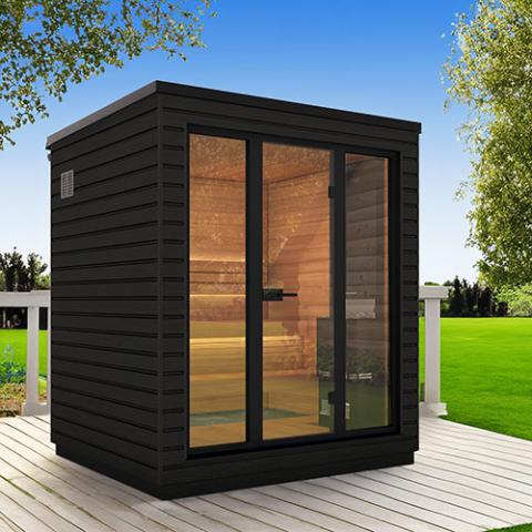 Saunum Classic Mini 3 Person Outdoor Sauna