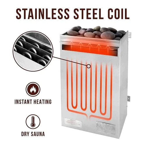 Scandia Electric Ultra Sauna Heater - Medium Scandia Electric Ultra Sauna Heater - Medium