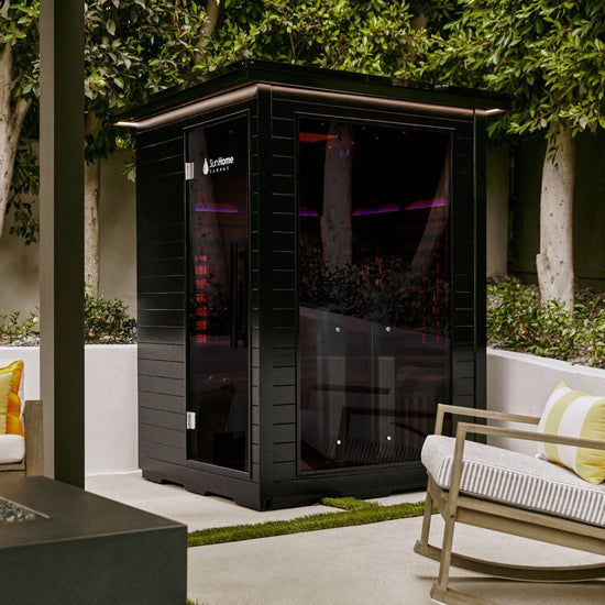 Sun Home Luminar 2 Person Outdoor Infrared Sauna Sun Home Luminar 2 Person Outdoor Infrared Sauna