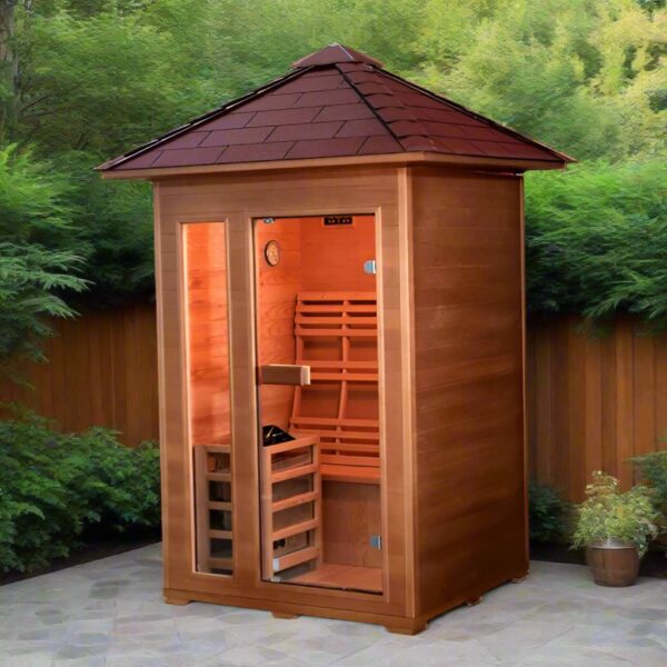 SunRay Bristow 2 Person Traditional Outdoor Sauna