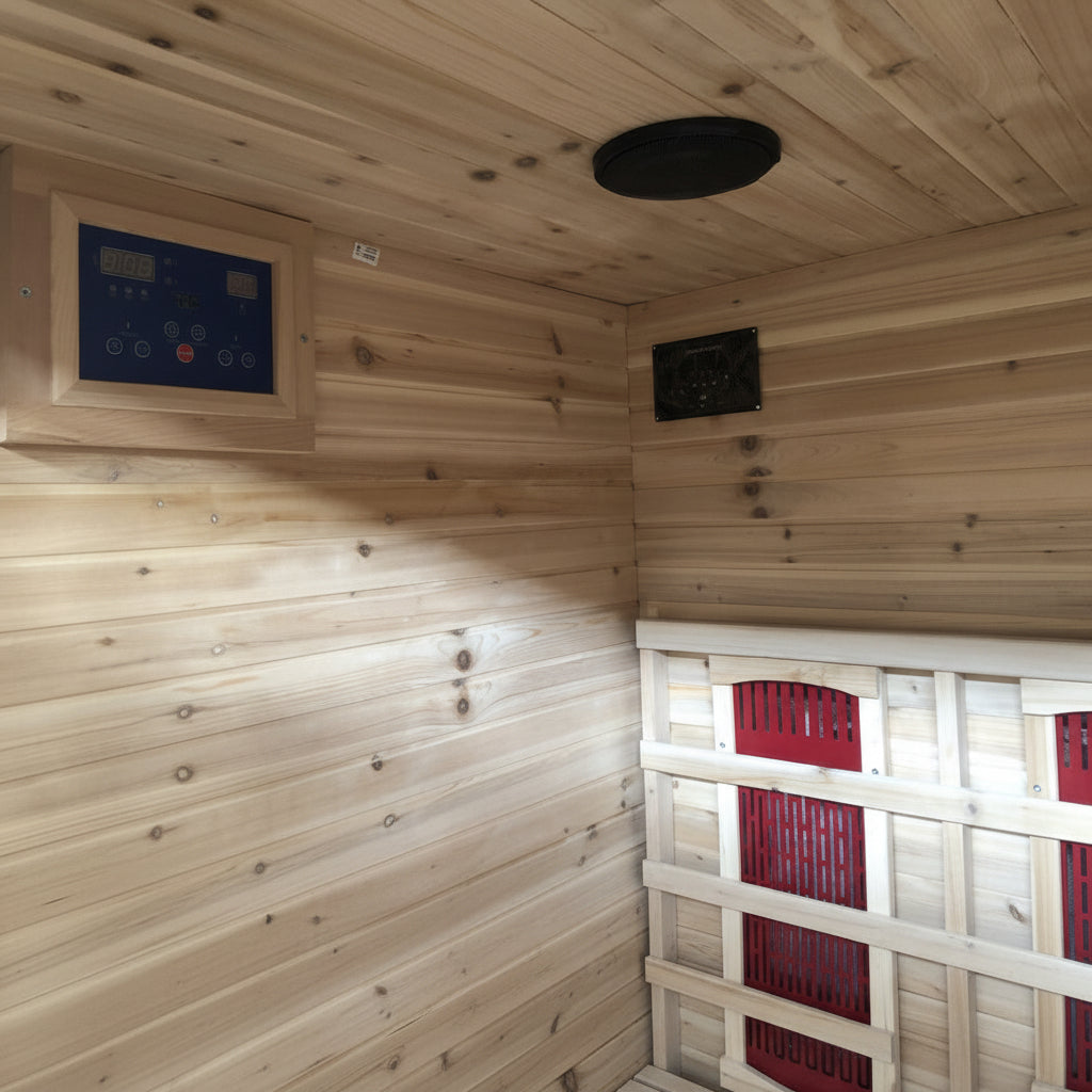 SunRay Cayenne 4-Person Outdoor Infrared Sauna 400D3 SunRay Cayenne 4-Person Outdoor Infrared Sauna 400D3
