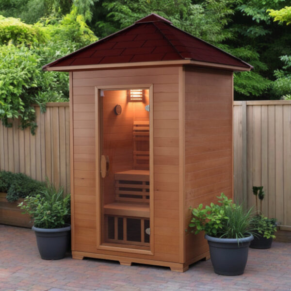SunRay Eagle 2-Person Outdoor Traditional Sauna