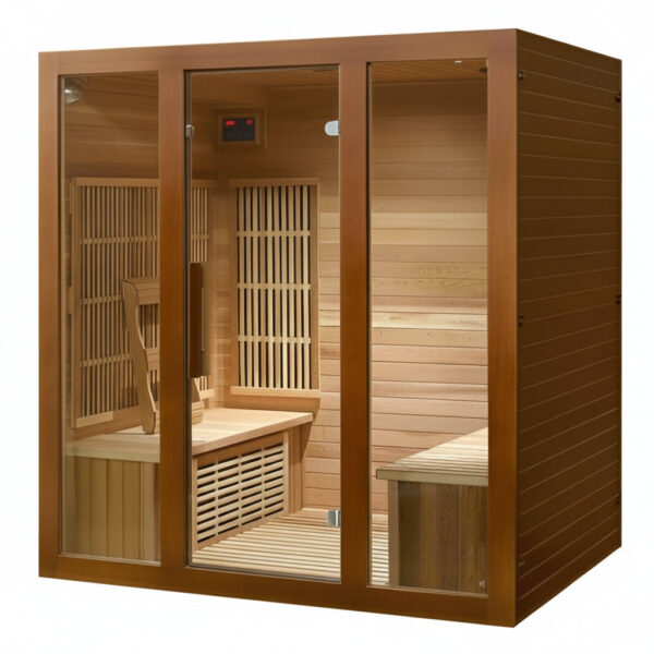 SunRay Roslyn 4-Person Indoor Infrared Sauna