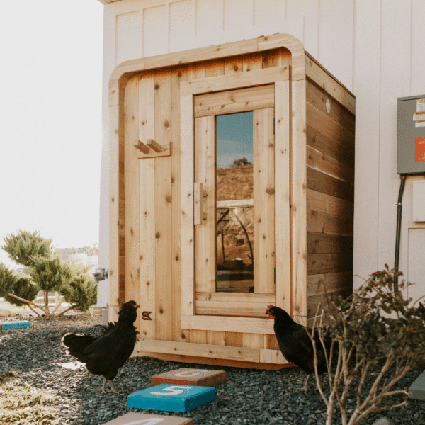 The Sweat Pod Traditional Outdoor Sauna (2 or 4 Person)